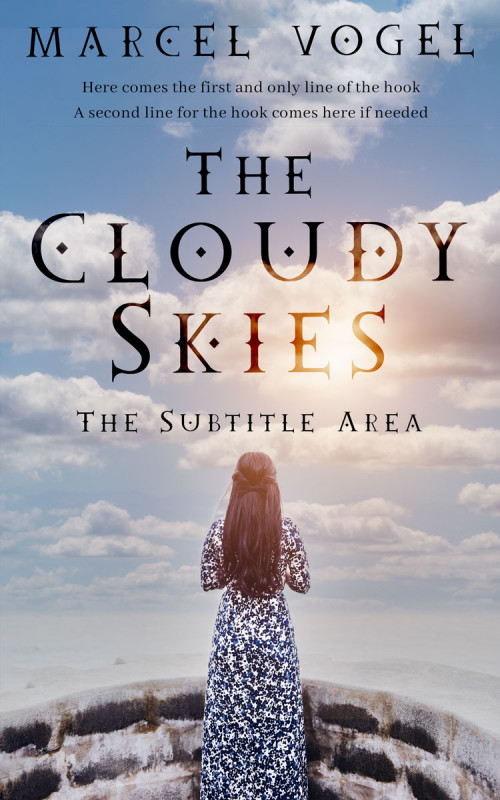 Pre Made Book Cover French Gray