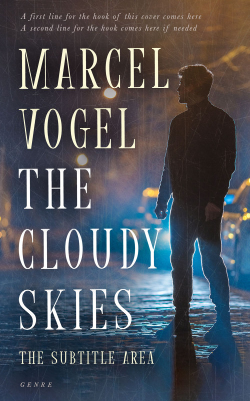 Pre Made Book Cover Bright Gray