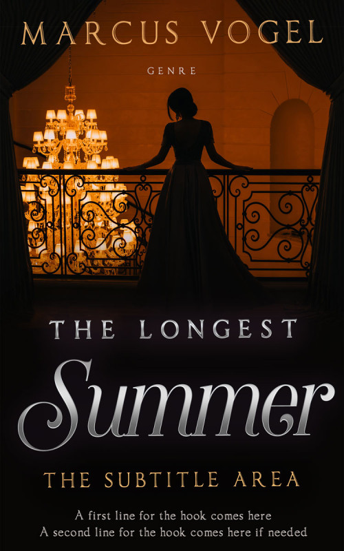 Pre Made Book Cover Cod Gray