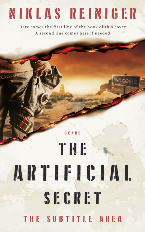 Pre Made Book Cover Pearl Bush