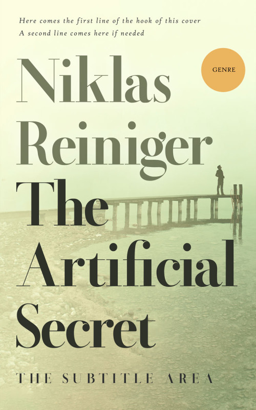 Related Premade Abstract Book Cover: Beryl Green #24850