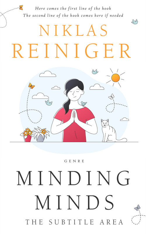 Pre Made Book Cover Black Squeeze