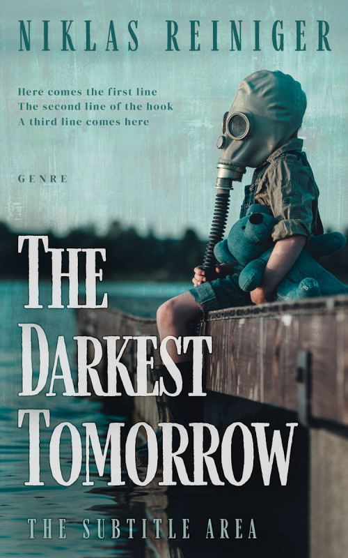 Pre Made Book Cover Outer Space