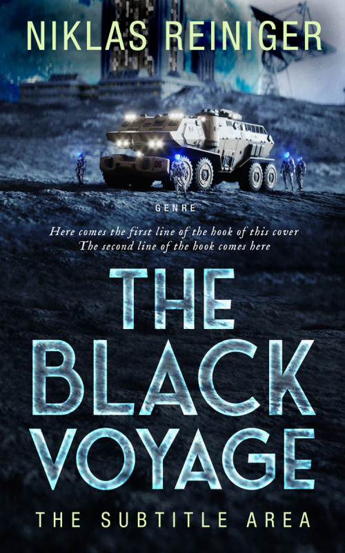 Pre Made Book Cover Mirage