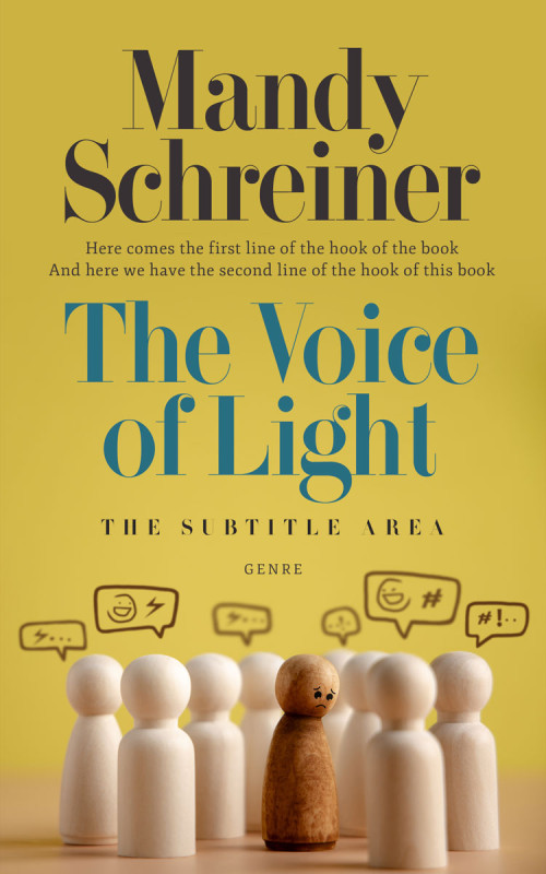 Pre Made Book Cover Turmeric