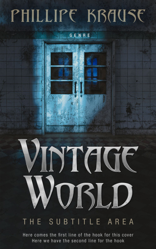 Pre Made Book Cover Shark