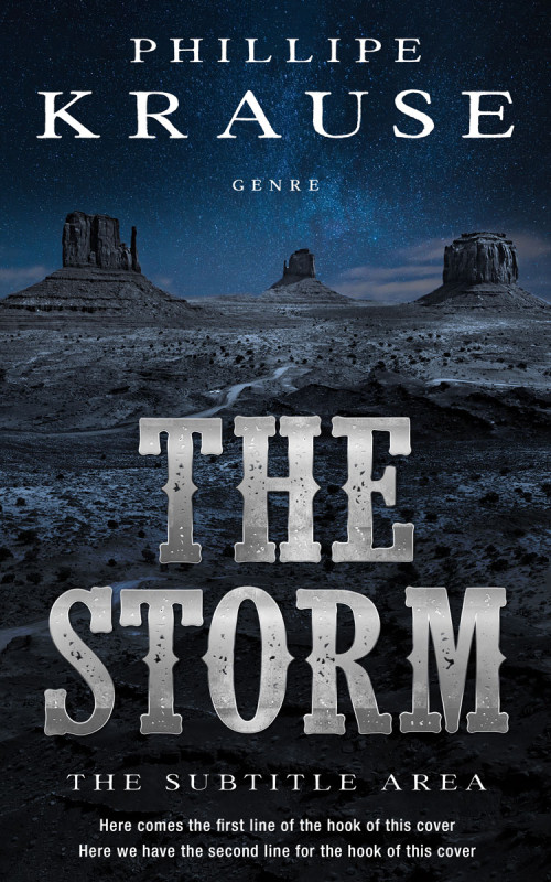 Pre Made Book Cover Mirage