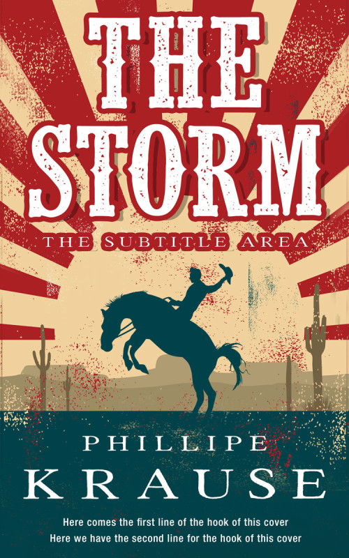 Pre Made Book Cover Tarawera