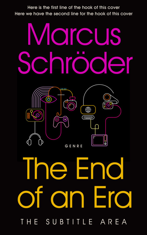 Pre Made Book Cover Night Rider