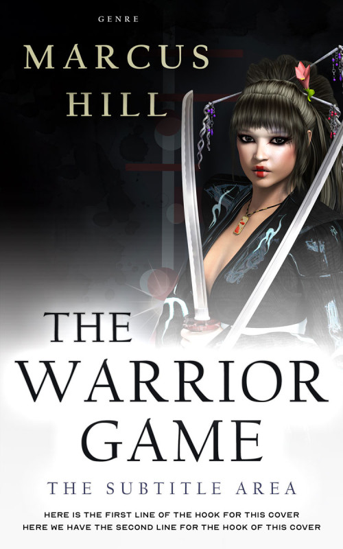 Pre Made Book Cover Thunder