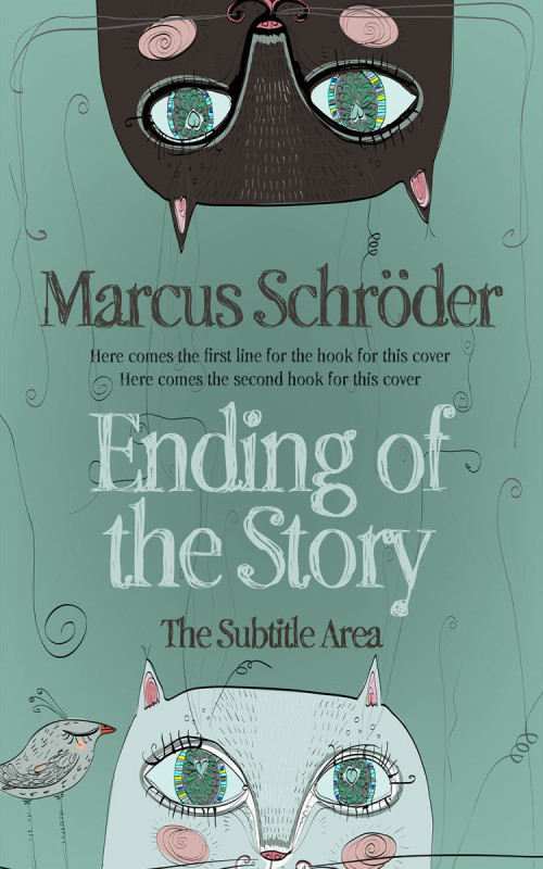 Pre Made Book Cover Sea Nymph