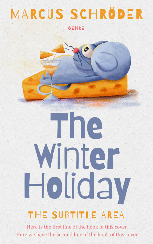 Pre Made Book Cover Bon Jour