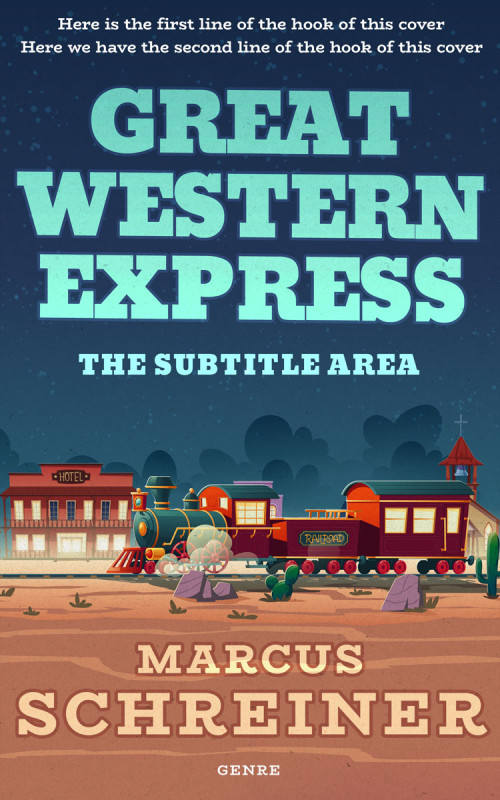 Pre Made Book Cover Cloud Burst