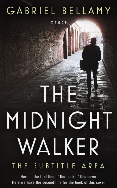 Pre Made Book Cover Cod Gray