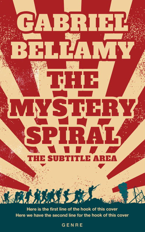 Pre Made Book Cover Chalky