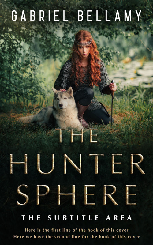 Pre Made Book Cover Log Cabin