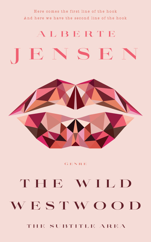 Pre Made Book Cover Almond