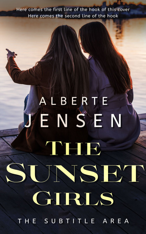 Pre Made Book Cover Akaroa