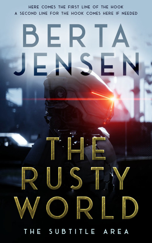 Pre Made Book Cover Thunder