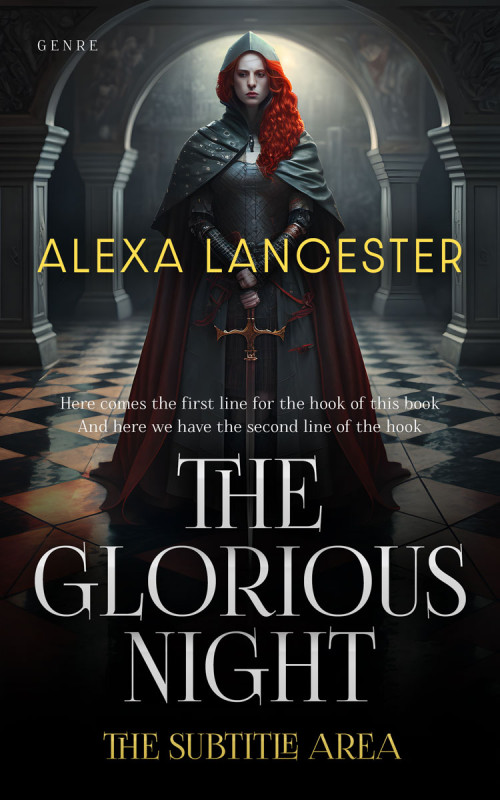 Pre Made Book Cover Shark