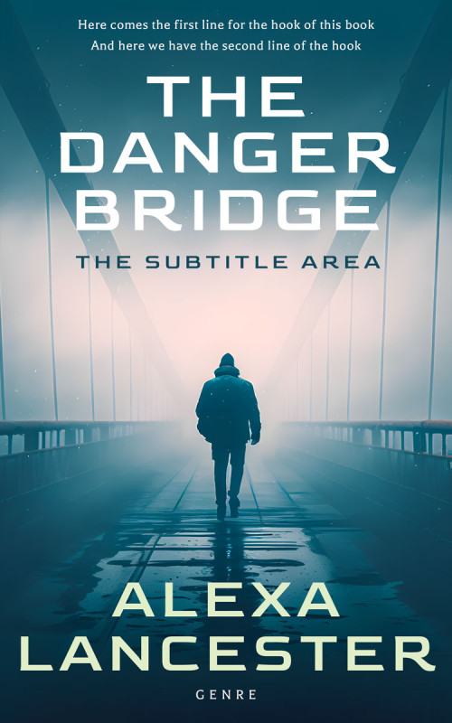 Pre Made Book Cover Timberwolf