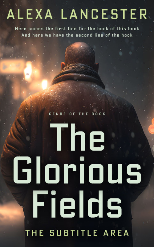 Pre Made Book Cover Thunder