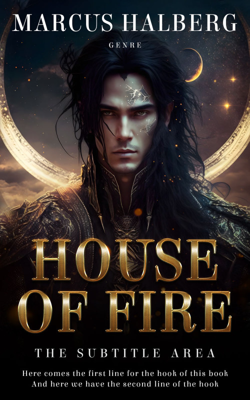 Pre Made Book Cover Woodsmoke