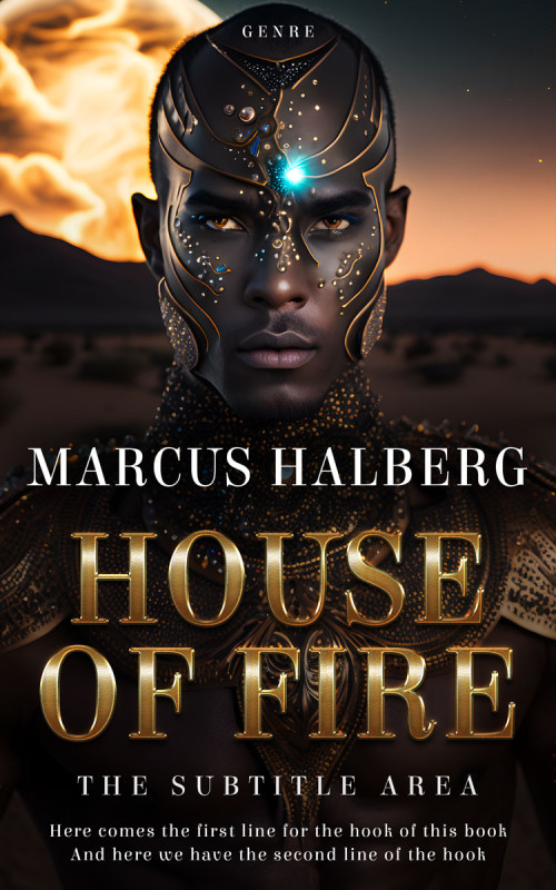 Pre Made Book Cover Cocoa Brown