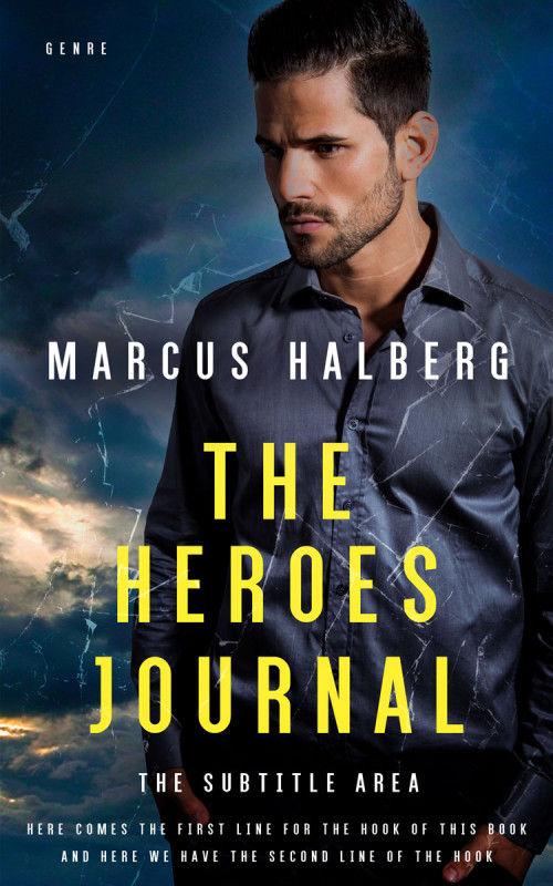 Pre Made Book Cover Mirage