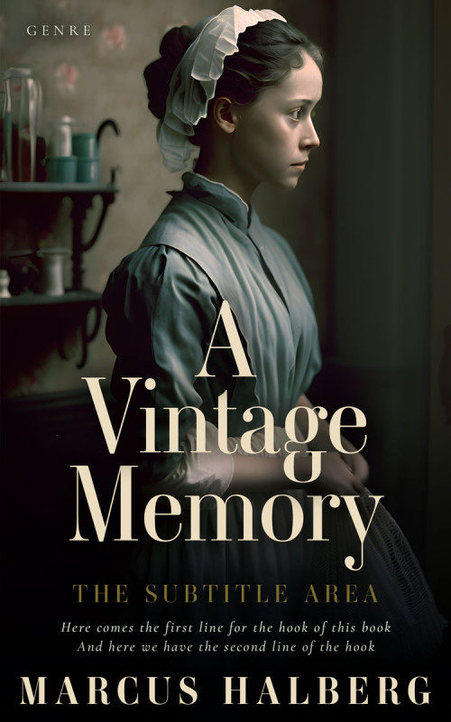 Pre Made Book Cover Log Cabin