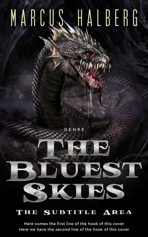 Pre Made Book Cover Cod Gray