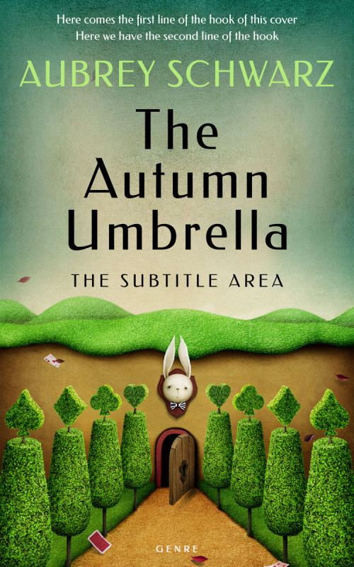 Pre Made Book Cover Asparagus