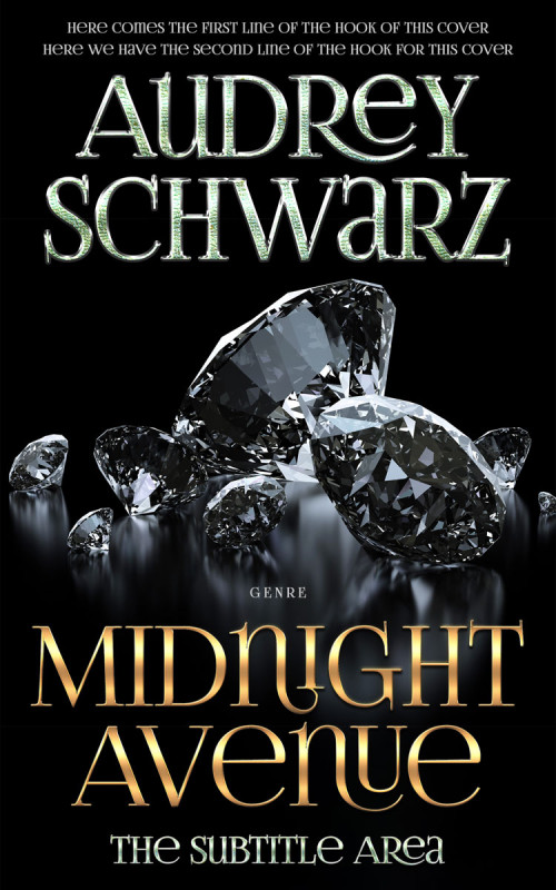 Pre Made Book Cover Foggy Gray