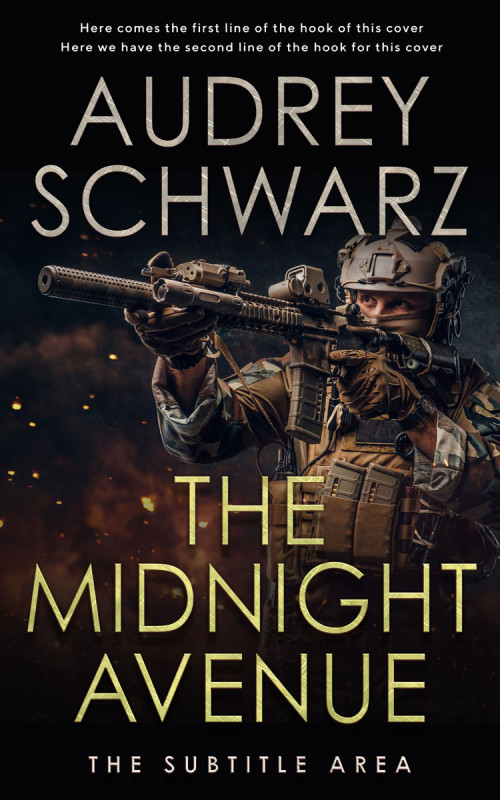 Pre Made Book Cover Cod Gray