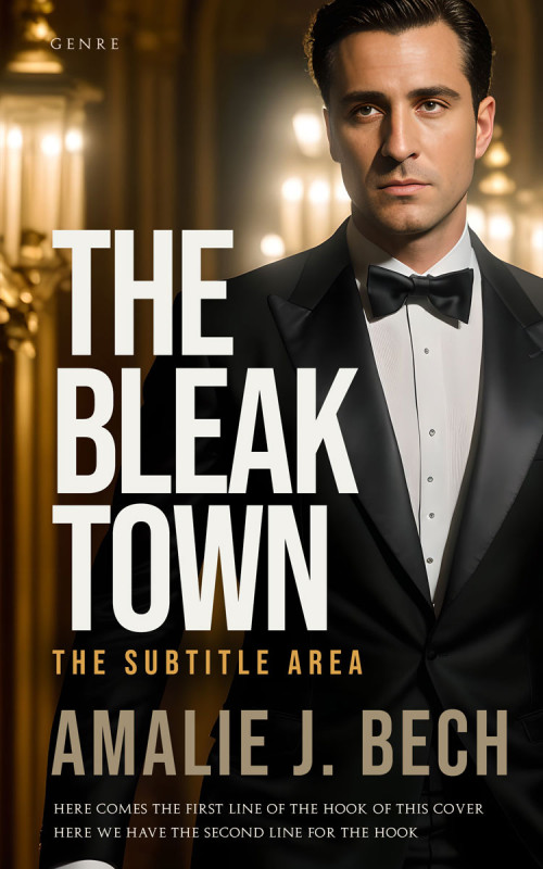 Pre Made Book Cover Bone