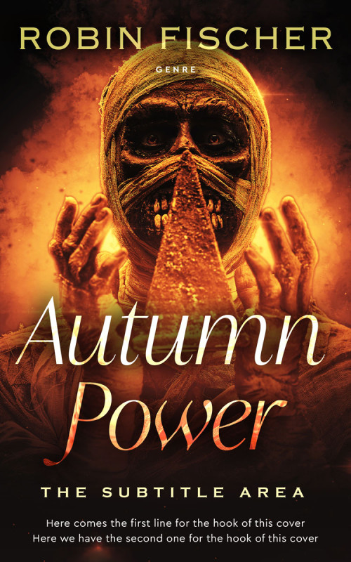 Pre Made Book Cover Red Damask