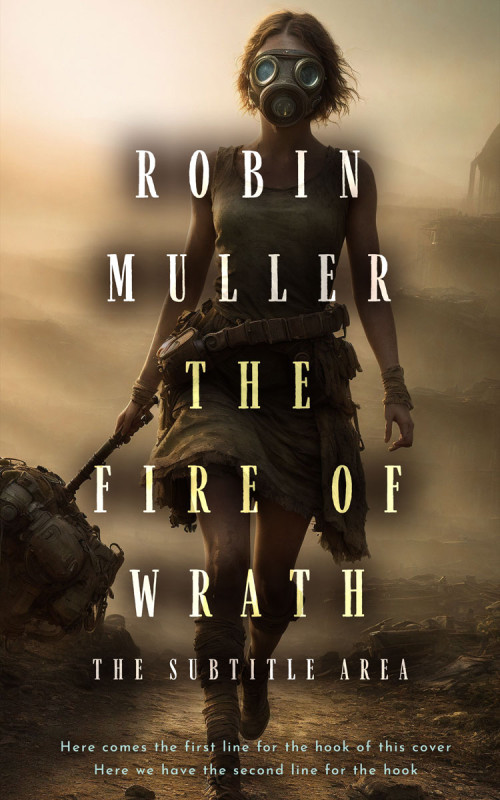 Pre Made Book Cover Bistre