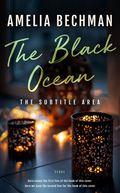 Pre Made Book Cover Shark