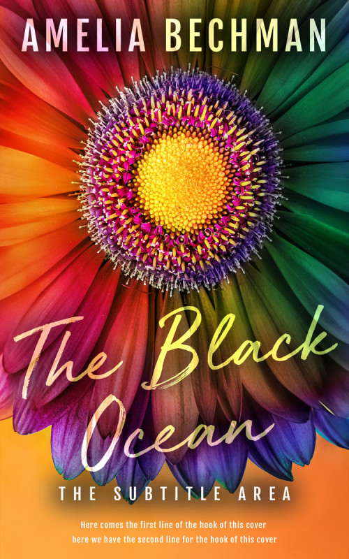 Pre Made Book Cover Tuscany