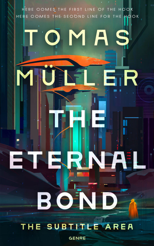 Pre Made Book Cover Mirage