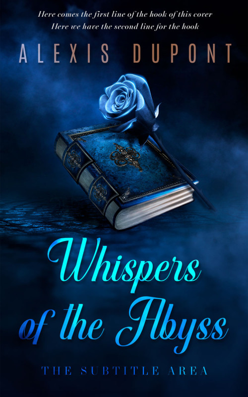 Pre Made Book Cover Black Pearl