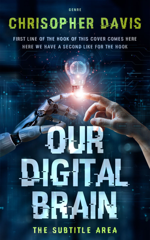 Pre Made Book Cover Opal