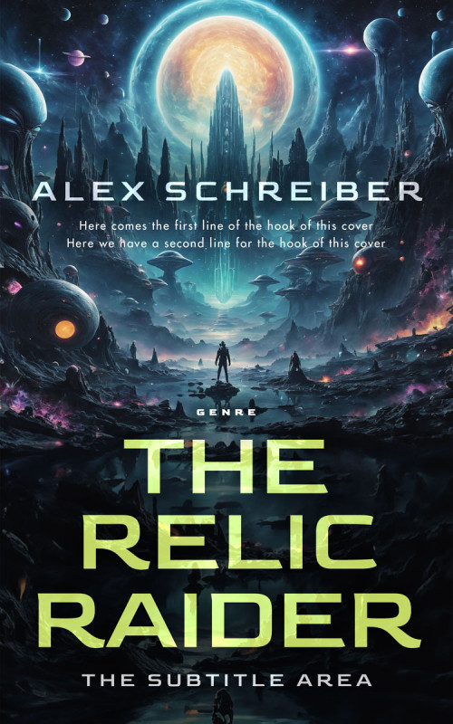 Pre Made Book Cover Mirage