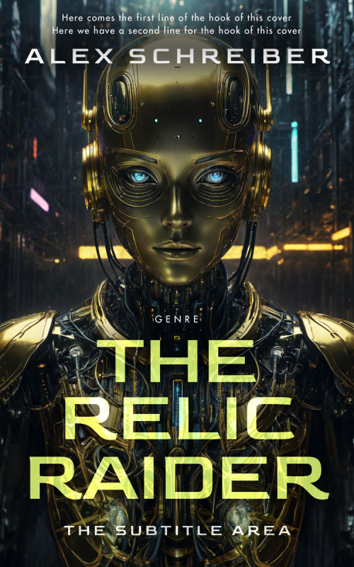 Pre Made Book Cover Heavy Metal