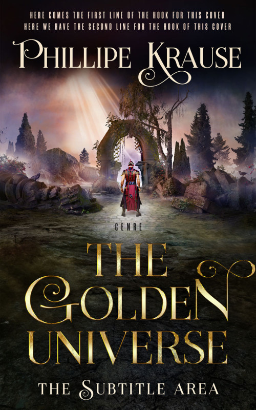 Pre Made Book Cover Zeus