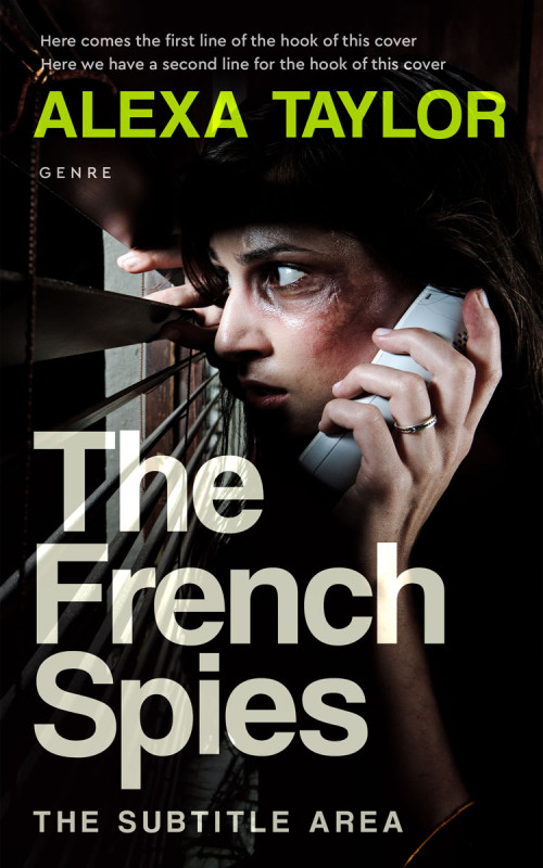 Pre Made Book Cover Cod Gray