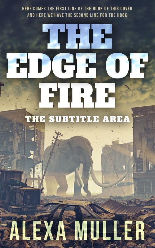 Pre Made Book Cover Abbey