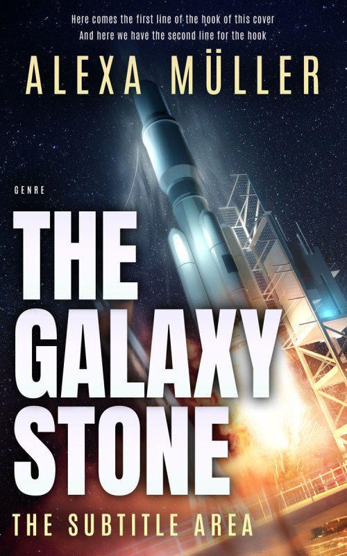 Related Premade Science Fiction Book Cover: Stark White #29260