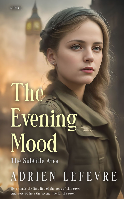 Pre Made Book Cover Taupe