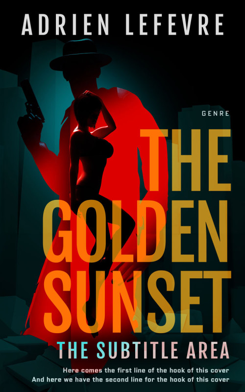 Pre Made Book Cover Aztec